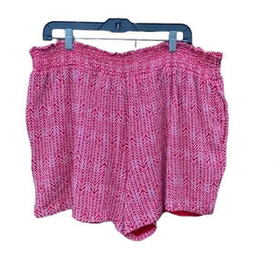 Knox Rose 2XL double lined red shorts